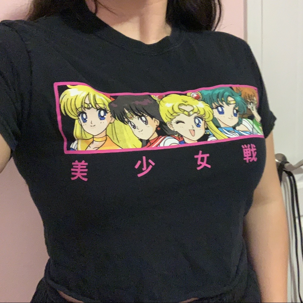 Sailor moon crop top